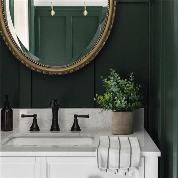 2 Pack Small Fake Plants Eucalyptus Potted Artificial Plants for Shelf Desk - Picture 3 of 7